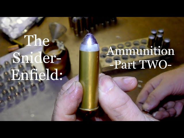 Reloading showcase: Making paper patched 577/450 Martini-Henry