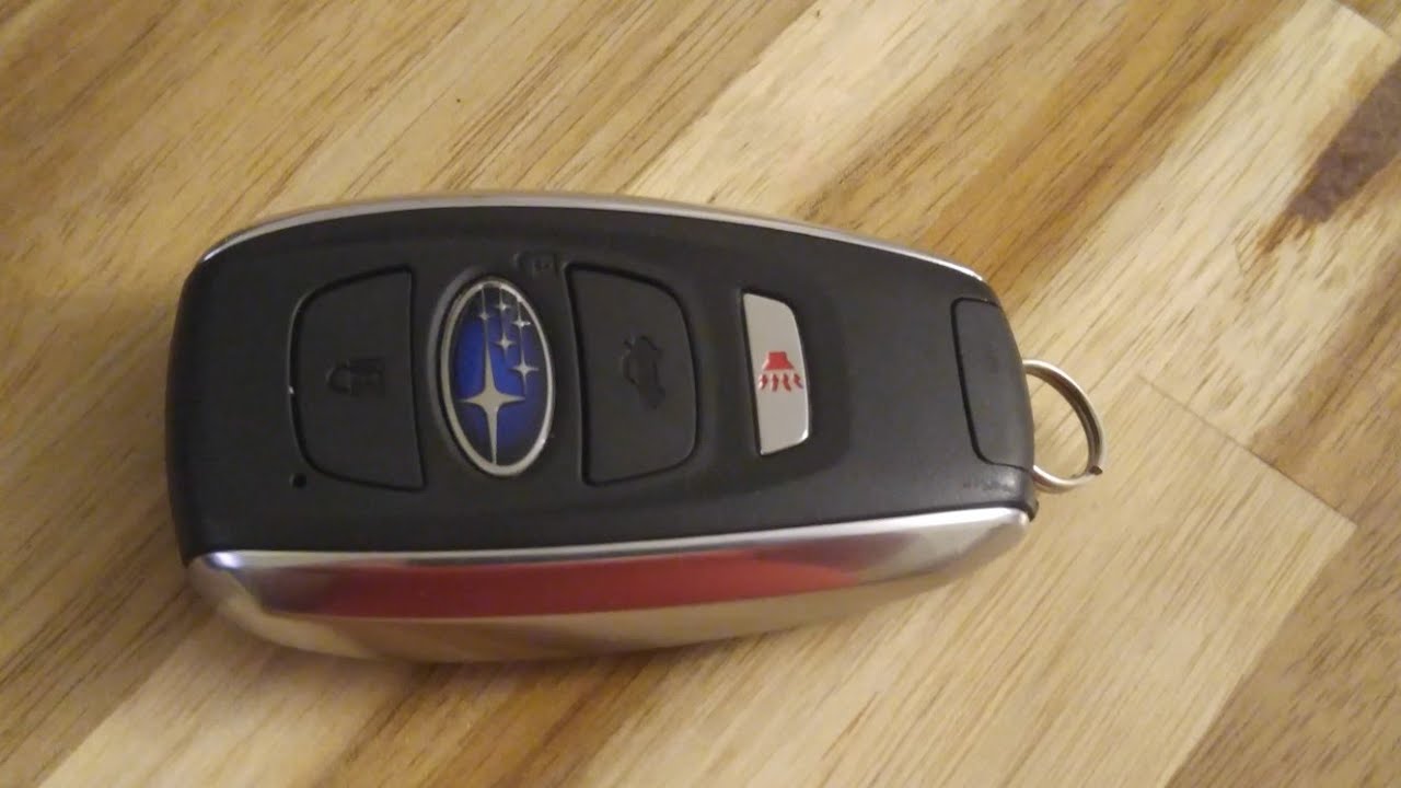 Replacing Your Subaru Key Fob Battery