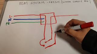 Electrica-Schema intrerupator simplu si dublu