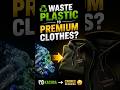 Plastic की बोतल से Premium Fashion? 😳#BusinessStories #SuccessStories #StartupStories #Shorts #viral