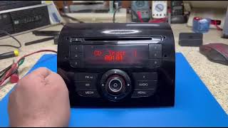 Fiat dukato delphi cd radyoda ses yok cd çıkarmıyor arızası tamir işlemi