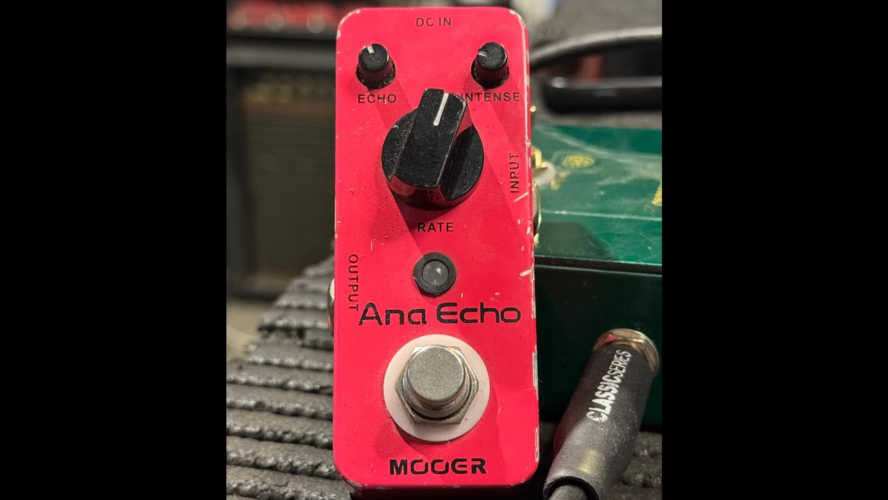 Pedal Mooer ana echo R$197 - YouTube