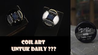 FRALIEN BY SQUARE COIL!!! SINGLE RASA DUAL!!! (Coil Durability Test)