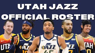 Utah Jazz Roster 2021-2022 NBA Season
