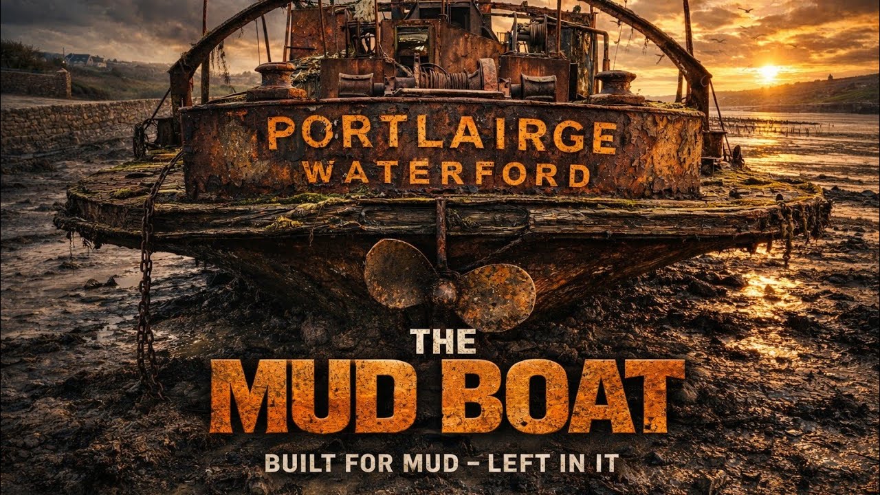 The Mud Boat: Ireland’s Last Working Steam Dredger