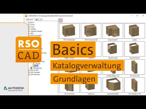 Katalogverwaltung Grundlagen | RSO-CAD