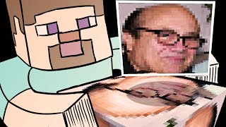 devito holding a poop (Devito's incredible creative killer skins) Minecraft  Skin