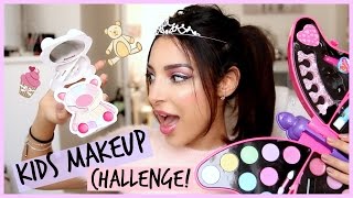 KIDS MAKEUP CHALLENGE⎮ Je teste le maquillage d'enfants ! 