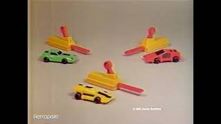 1981 Nerf Hot Shot Stunt Car Set Toy Commercial