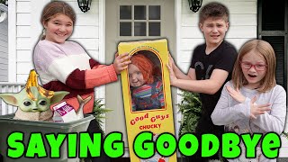 Saying Goodbye....To Chucky (Not Emotional) Carlaylee Hd Gives Chucky To @MyTwoEarthlings