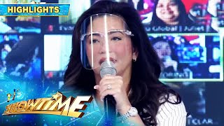 Regine is thankful to Showtime for their warm welcome to Ogie | It's Showtime