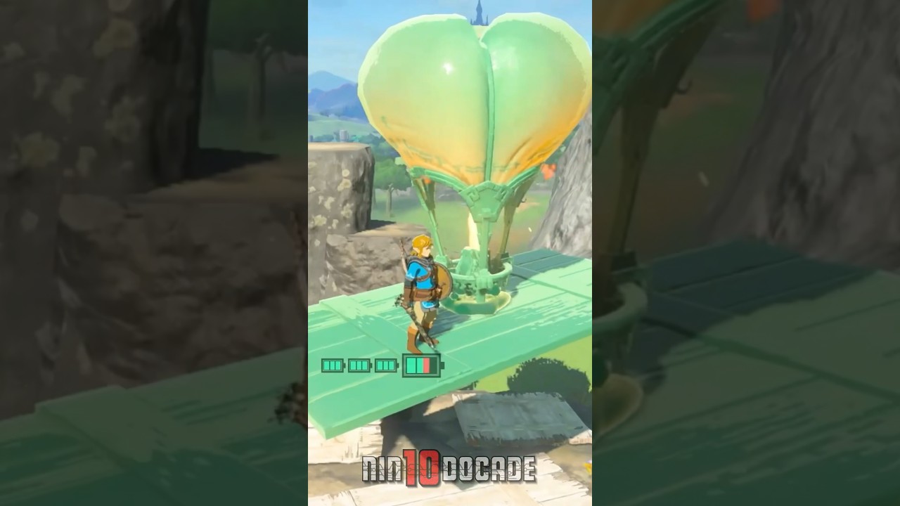 Using Balloon to Fly Up in Zelda Tears of the Kingdom 