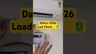 Daikin 2026 AC Power Consumption After 20 Mins #shubzgadgetreviews
