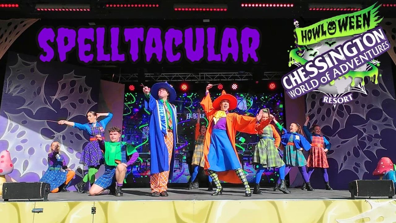 Spelltacular NEW Halloween Show Howl'o'ween 2025 at Chessington World of Adventures Resort