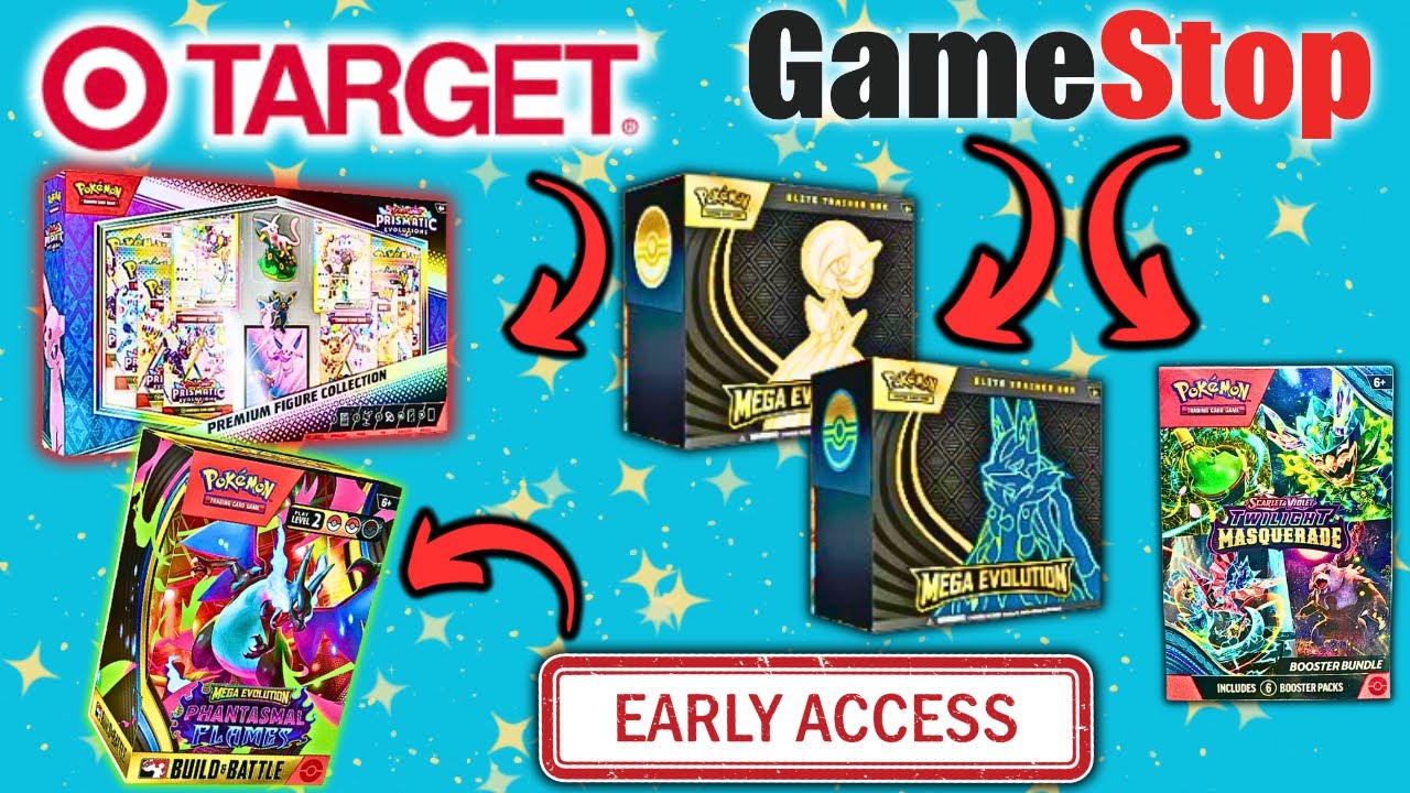 NEW Target & GameStop Pokemon Cards Coming SOON! Find Out When! NEW Target & GameStop Pokemon Cards Coming SOON! Find Out When!