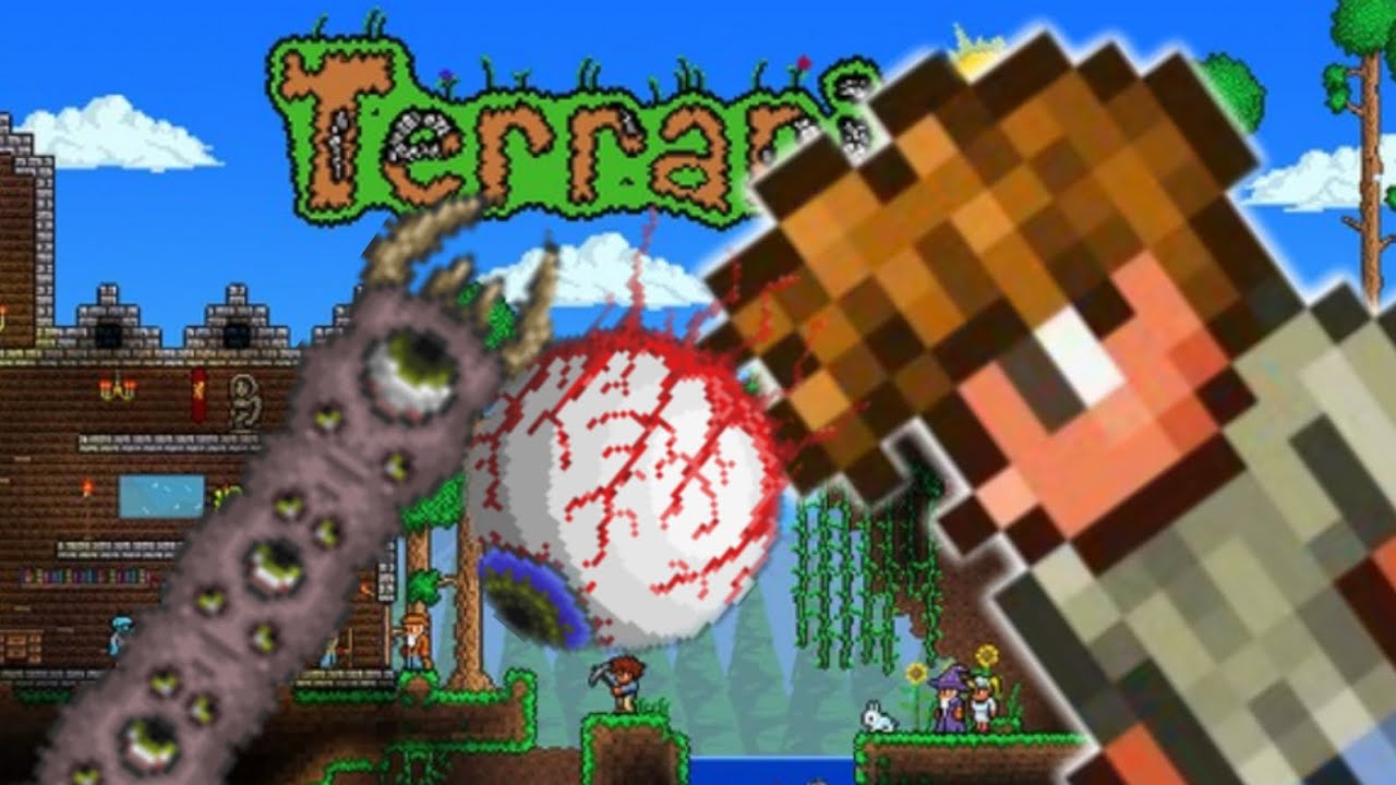 como fazer uma picareta de demonita no terraria - YouTube