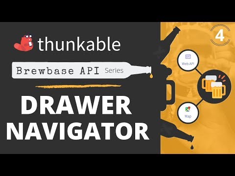 How to Add a Drawer Navigator in Thunkable X
