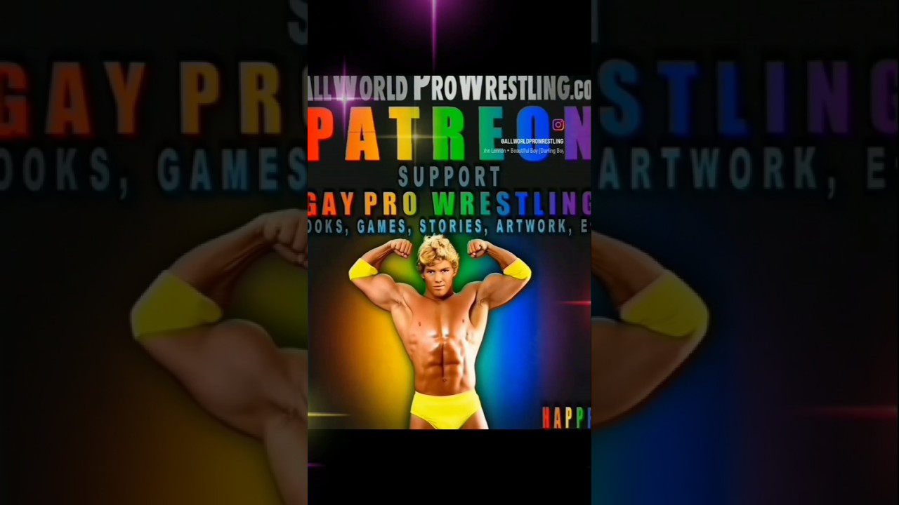 HAPPY Gay Pro Wrestling PRIDE #allworldprowrestling #wwe #prowrestling #rowdyarmstrong #wrestling