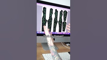 I made a custom printed bodysuit #sewing #cosplay #systemshock