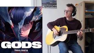 GODS (LoL Worlds 2023 Anthem ft. NewJeans) - Fingerstyle guitar cover