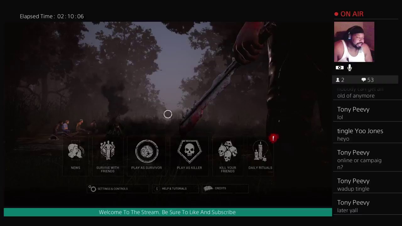 Dead By Daylight Livestream With The Homies Angel Sword And MajorBlackRose