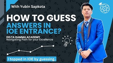 How to guess mcq in all entrance topper tricks🔥😱  (I got scholarship by guessing )IOE PULCHOWK