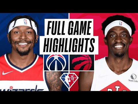 Washington Wizards vs. Toronto Raptors Full Game Highlights | NBA Season 2021-22