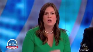 Sarah Huckabee Sanders Takes On The Ladies Of The View Pt. 1