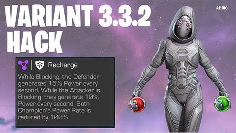 Variant 3.3.2 Ghost EXPLOIT- Recharge + Power Shield + All or Nothing