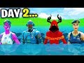 Last To Stop Swimming Wins $20,000 - Fortnite