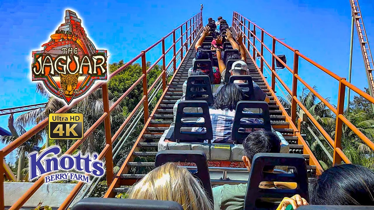 Aug 2022 Jaguar! Roller Coaster On Ride 4K POV with Montezooma