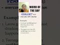 Word of the day: VERKLEMPT #wordoftheday #learnwithjulie