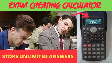 EXAM CHEATING CALCULATOR - USING ARDUINO