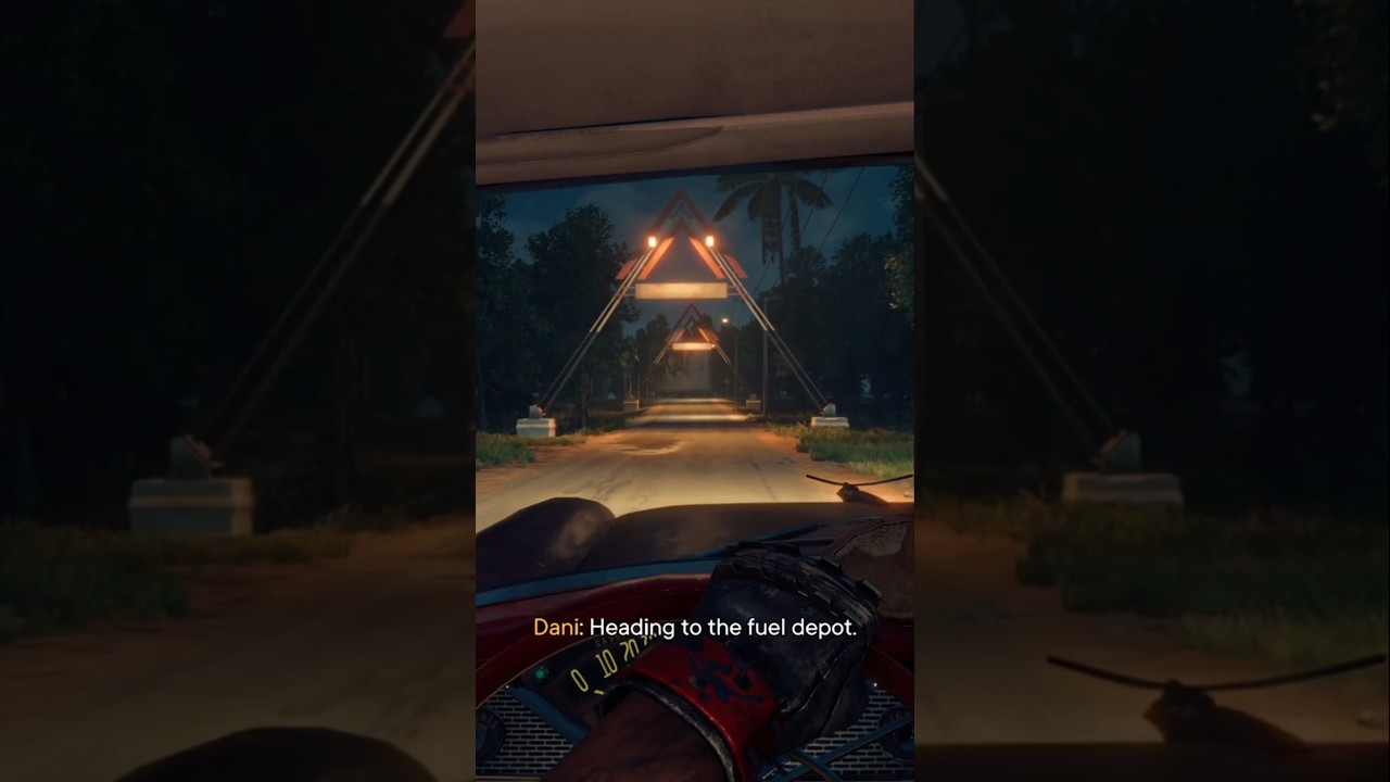 On way to scout fuel depot!! 