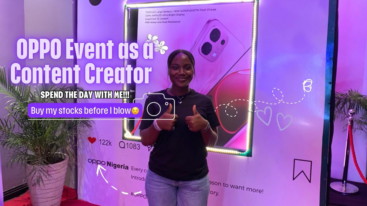 I created content for OPPO!!! Spend a day with me as a content creator✨