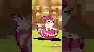 Shiny Female furret swallows sandshrew (animation made by fancy blue) @That_gaming_Piplup