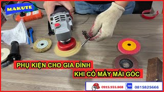 MÁY MÀI GÓC CÓ CHỈNH TỐC | hướng dẫn sử dụng đánh sắt rỉ, đánh bóng vật dụng gia đình