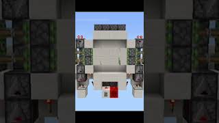 4x4 Funnel Door Minecraft Bedrock
