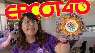 EPCOT 40th Anniversary! New Food, Merch & Shows!