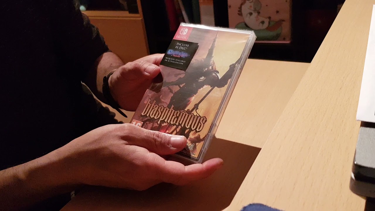 Unboxing Blasphemous Nintendo Switch YouTube