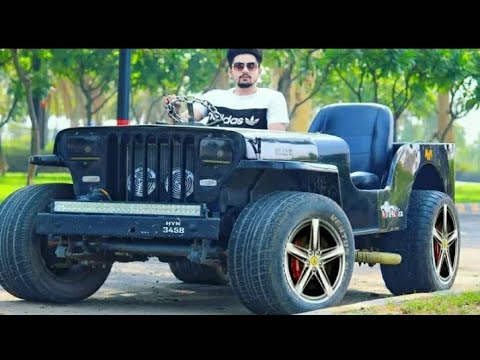 Modified Open Jeep Punjab Open Jeep Modified In Punjab Youtube