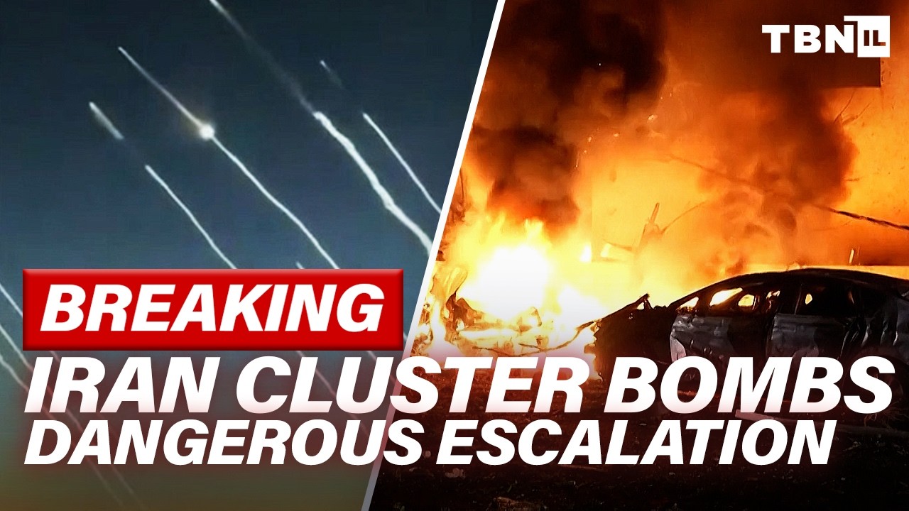 BREAKING: IDF Hits Iran Satellites, Khamenei Jet; Iran UNLEASHES Cluster Bomb Missiles | TBN Israel