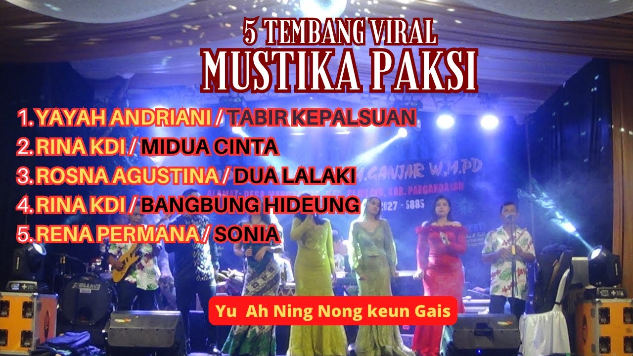 5 Tembang Viral Mustika Paksi (LIVE SHOW Ciakar Cijulang Pangandaran)