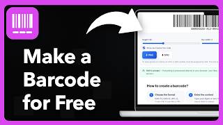 How to Make a Barcode for Free (UPC or Code 128)