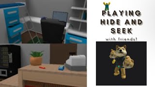 Playing Hide And Seek Extreme On Roblox!