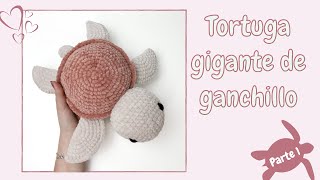 Tortuga crochet fácil - Tutorial parte 1 (gigante) - Patrón de amigurumi/ ganchillo gratis