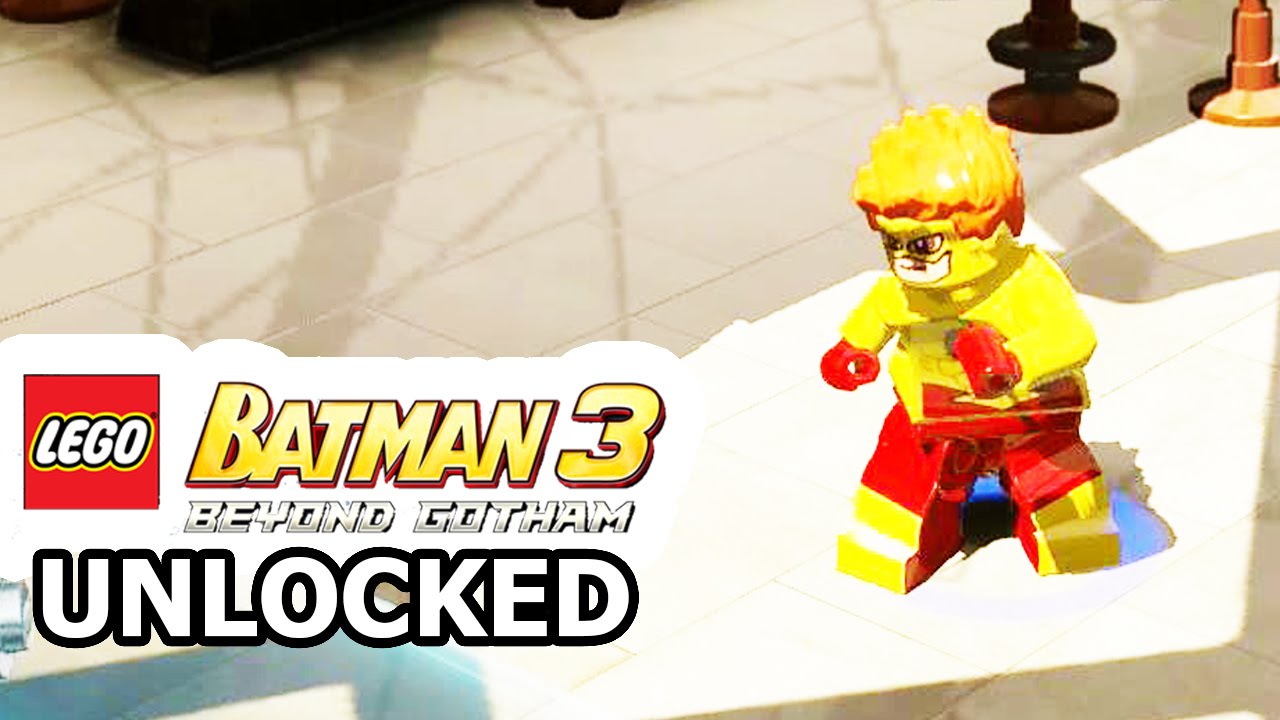 LEGO Batman 3: Beyond Gotham - How to Kid Flash - YouTube