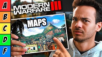 MW3 Tier List: All MULTIPLAYER MAPS Ranked Best to Worst! [2023]