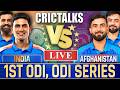 🔴 Live: IND vs AFG, 1st ODI, Live Commentary | ODI Series, Cricket Live Match Today Score , 1st Inn
