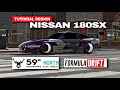 TUTORIAL DESIGN NISSAN 180SX | CAR PARKING MULTIPLAYER